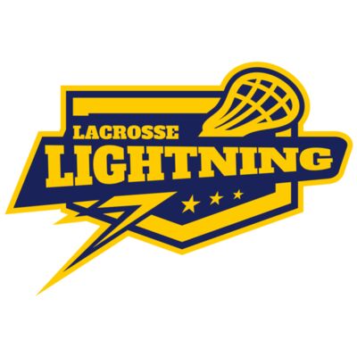 Lightning Lacrosse Logo Template Thumbnail
