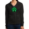 Women's Fitted Jersey Full Zip Hoodie Thumbnail