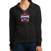 Women's Fitted Jersey Full Zip Hoodie Thumbnail