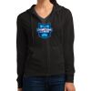 Women's Fitted Jersey Full Zip Hoodie Thumbnail