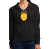 Women's Fitted Jersey Full Zip Hoodie Thumbnail