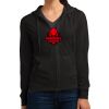 Women's Fitted Jersey Full Zip Hoodie Thumbnail