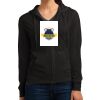 Women's Fitted Jersey Full Zip Hoodie Thumbnail