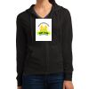 Women's Fitted Jersey Full Zip Hoodie Thumbnail