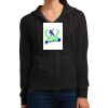 Women's Fitted Jersey Full Zip Hoodie Thumbnail