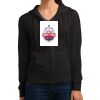 Women's Fitted Jersey Full Zip Hoodie Thumbnail