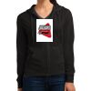 Women's Fitted Jersey Full Zip Hoodie Thumbnail