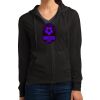 Women's Fitted Jersey Full Zip Hoodie Thumbnail