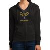 Women's Fitted Jersey Full Zip Hoodie Thumbnail