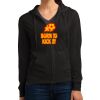 Women's Fitted Jersey Full Zip Hoodie Thumbnail