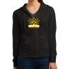 Women's Fitted Jersey Full Zip Hoodie Thumbnail