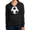 Women's Fitted Jersey Full Zip Hoodie Thumbnail