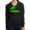 Women's Fitted Jersey Full Zip Hoodie Thumbnail