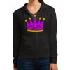 Women's Fitted Jersey Full Zip Hoodie Thumbnail