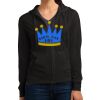 Women's Fitted Jersey Full Zip Hoodie Thumbnail