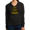 Women's Fitted Jersey Full Zip Hoodie Thumbnail