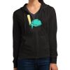Women's Fitted Jersey Full Zip Hoodie Thumbnail