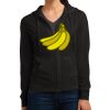 Women's Fitted Jersey Full Zip Hoodie Thumbnail