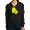 Women's Fitted Jersey Full Zip Hoodie Thumbnail