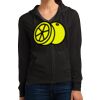 Women's Fitted Jersey Full Zip Hoodie Thumbnail