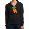 Women's Fitted Jersey Full Zip Hoodie Thumbnail