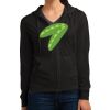 Women's Fitted Jersey Full Zip Hoodie Thumbnail