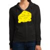 Women's Fitted Jersey Full Zip Hoodie Thumbnail