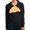Women's Fitted Jersey Full Zip Hoodie Thumbnail