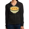 Women's Fitted Jersey Full Zip Hoodie Thumbnail