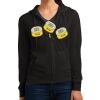 Women's Fitted Jersey Full Zip Hoodie Thumbnail