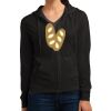 Women's Fitted Jersey Full Zip Hoodie Thumbnail