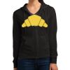 Women's Fitted Jersey Full Zip Hoodie Thumbnail