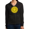 Women's Fitted Jersey Full Zip Hoodie Thumbnail