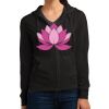 Women's Fitted Jersey Full Zip Hoodie Thumbnail