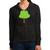 Women's Fitted Jersey Full Zip Hoodie Thumbnail
