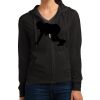 Women's Fitted Jersey Full Zip Hoodie Thumbnail