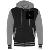 Unisex Heavyweight Varsity Full-Zip Hooded Sweatshirt Thumbnail