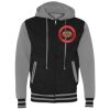 Unisex Heavyweight Varsity Full-Zip Hooded Sweatshirt Thumbnail
