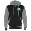 Unisex Heavyweight Varsity Full-Zip Hooded Sweatshirt Thumbnail