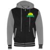 Unisex Heavyweight Varsity Full-Zip Hooded Sweatshirt Thumbnail