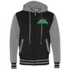 Unisex Heavyweight Varsity Full-Zip Hooded Sweatshirt Thumbnail