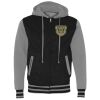 Unisex Heavyweight Varsity Full-Zip Hooded Sweatshirt Thumbnail