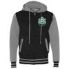 Unisex Heavyweight Varsity Full-Zip Hooded Sweatshirt Thumbnail