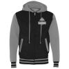 Unisex Heavyweight Varsity Full-Zip Hooded Sweatshirt Thumbnail