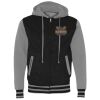 Unisex Heavyweight Varsity Full-Zip Hooded Sweatshirt Thumbnail