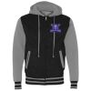 Unisex Heavyweight Varsity Full-Zip Hooded Sweatshirt Thumbnail