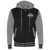 Unisex Heavyweight Varsity Full-Zip Hooded Sweatshirt Thumbnail