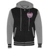 Unisex Heavyweight Varsity Full-Zip Hooded Sweatshirt Thumbnail