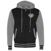 Unisex Heavyweight Varsity Full-Zip Hooded Sweatshirt Thumbnail