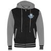 Unisex Heavyweight Varsity Full-Zip Hooded Sweatshirt Thumbnail